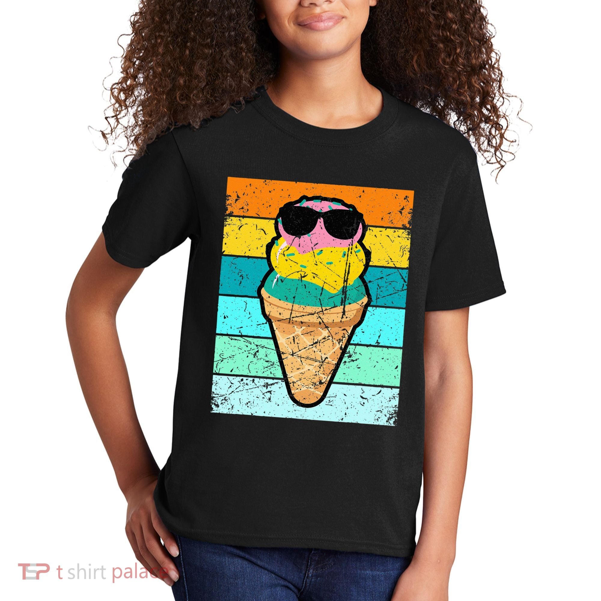 Ice Cream Funny Ice Cream Beach Pool Party Kids T-Shirt