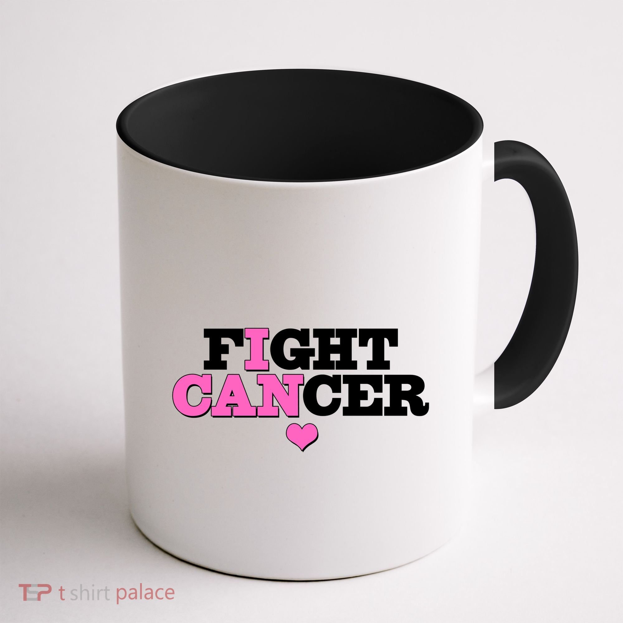 I Can Fight Cancer Breast Cancer Awareness Warrior Coffee Mug