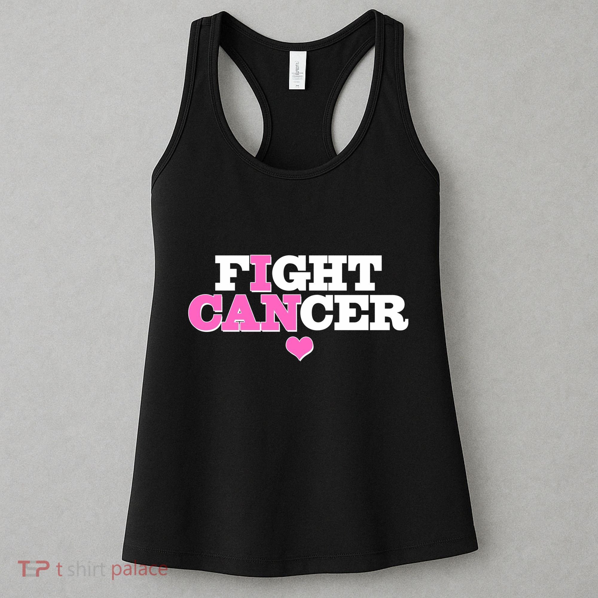 I Can Fight Cancer Breast Cancer Awareness Warrior Women's Tank Top