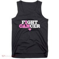 I Can Fight Cancer Breast Cancer Awareness Warrior Tank Top thumb 0