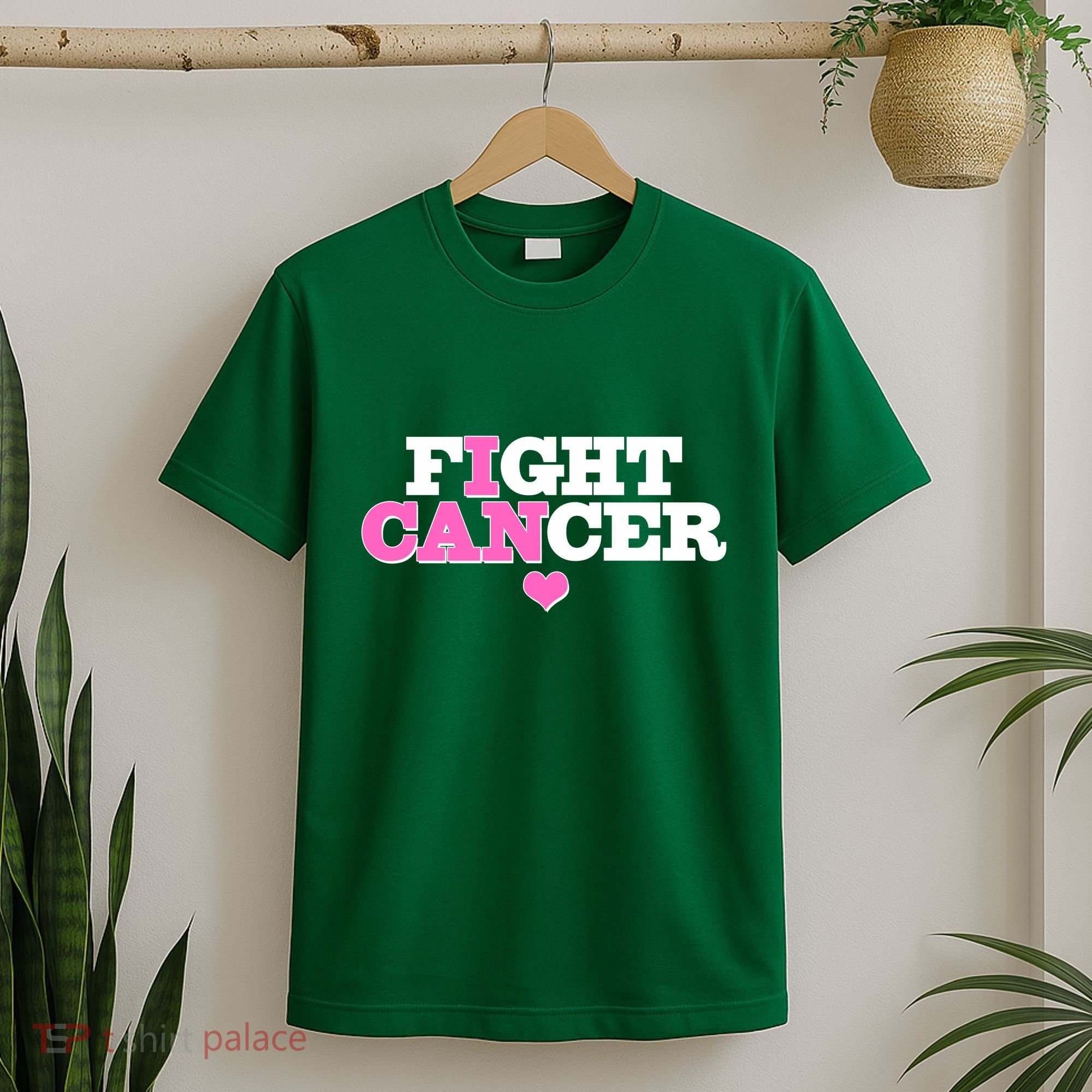 I Can Fight Cancer Breast Cancer Awareness Warrior T-Shirt