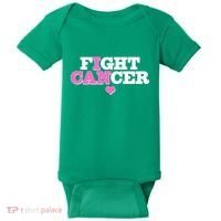 I Can Fight Cancer Breast Cancer Awareness Warrior Baby Bodysuit thumb 0