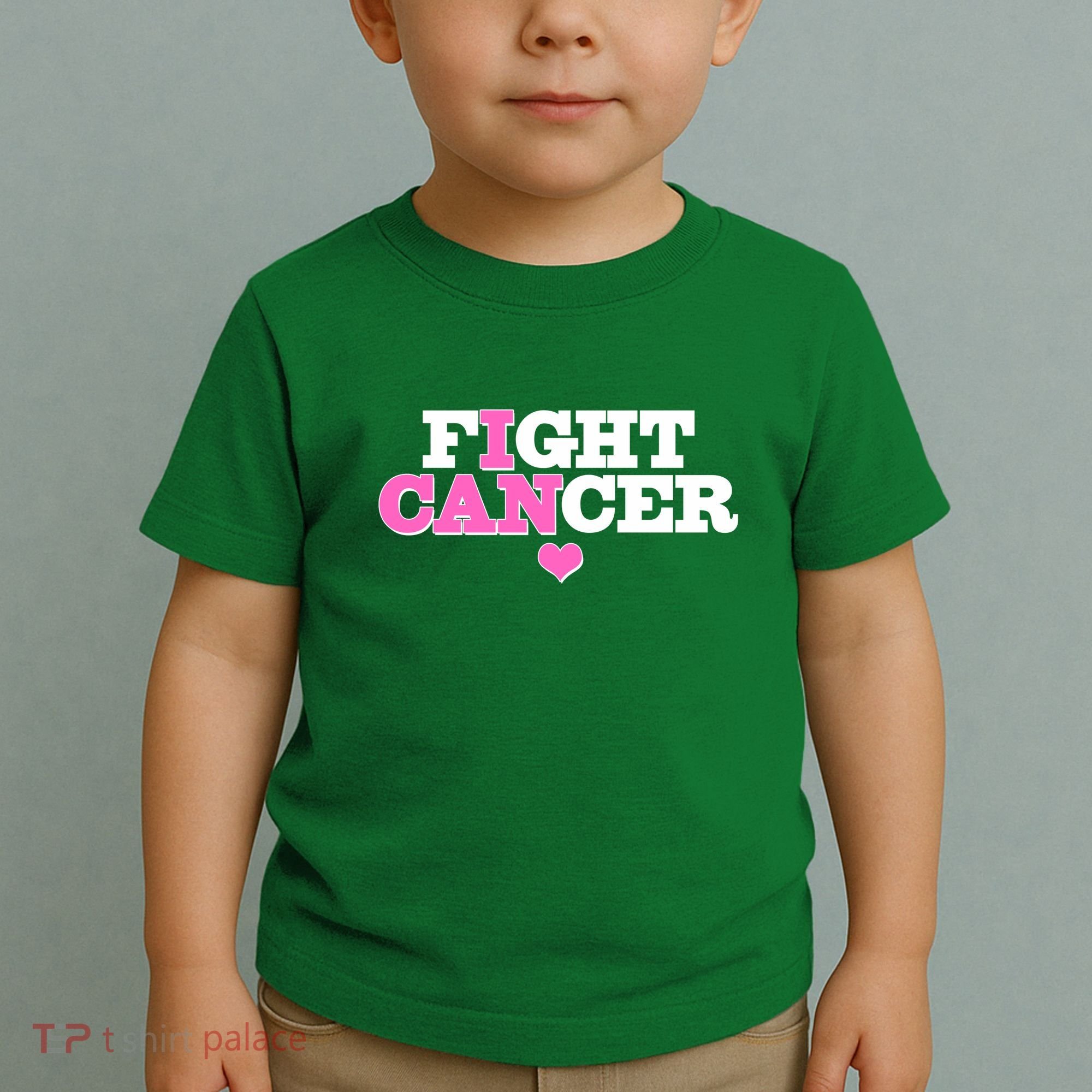 I Can Fight Cancer Breast Cancer Awareness Warrior Toddler T-Shirt