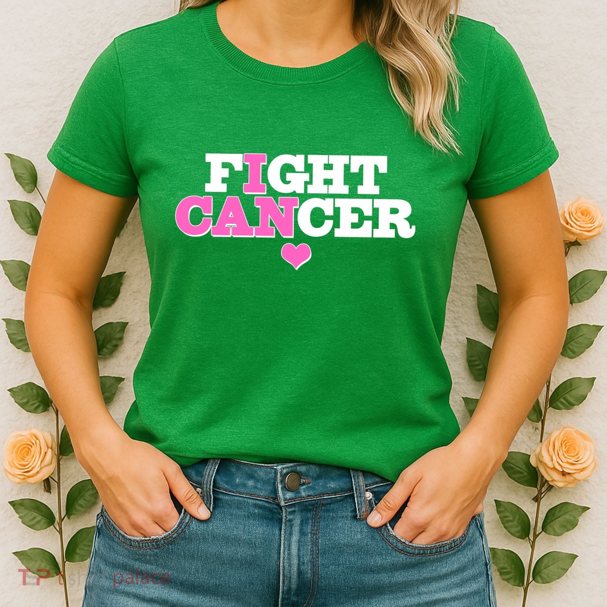 I Can Fight Cancer Breast Cancer Awareness Warrior Women's T-Shirt