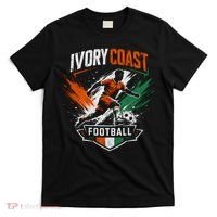 Ivory Coast Football Player Team Soccer Fan T-Shirt thumb 0