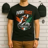 Ivory Coast Football Player Team Soccer Fan T-Shirt thumb 6