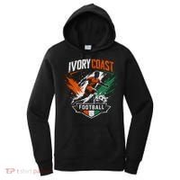 Ivory Coast Football Player Team Soccer Fan Women's Hoodie thumb 0