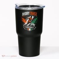 Ivory Coast Football Player Team Soccer Fan Tumbler thumb 0