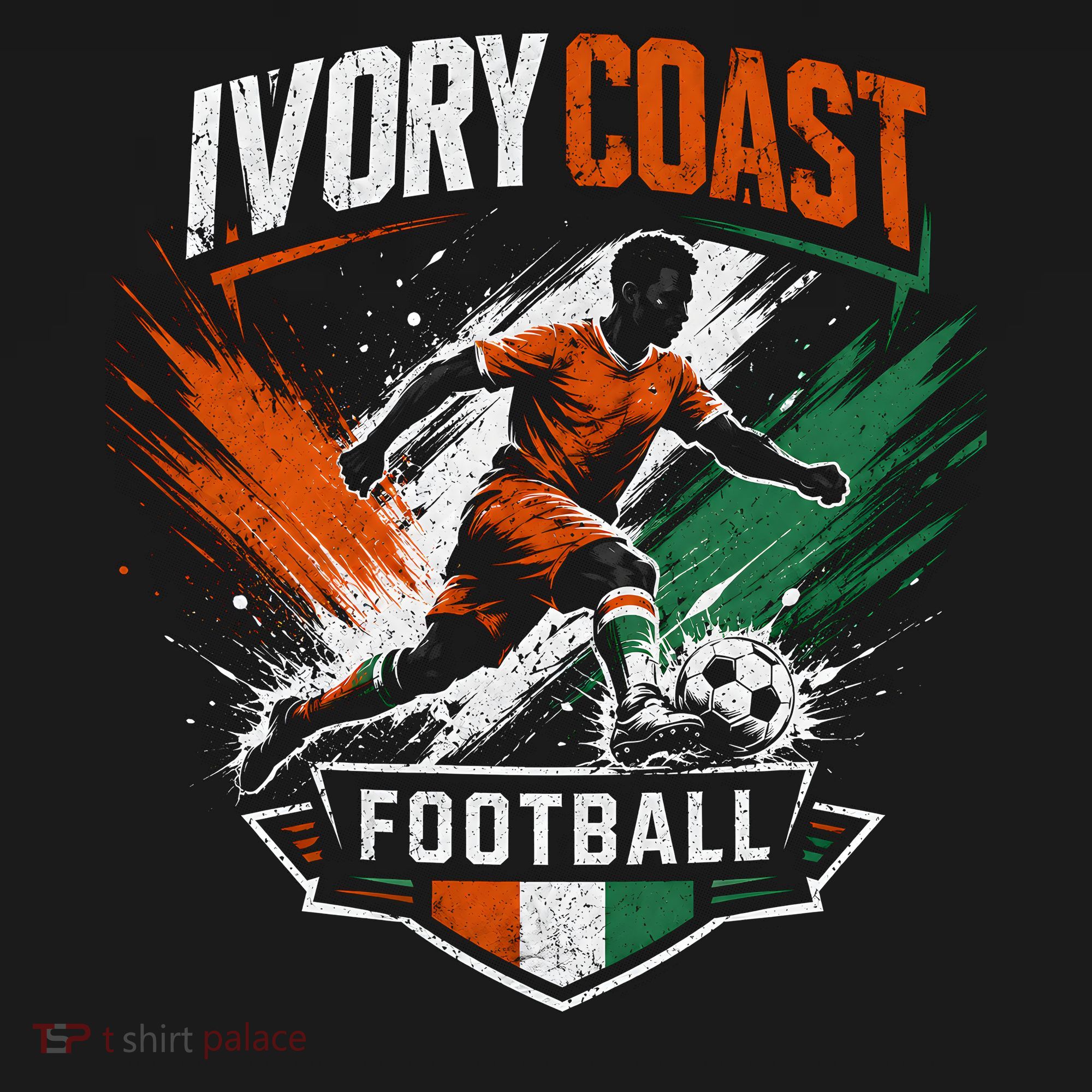 Ivory Coast Football Player Team Soccer Fan Women's Tank Top