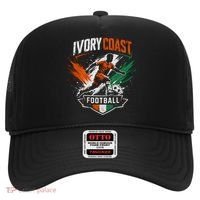 Ivory Coast Football Player Team Soccer Fan Hat thumb 0