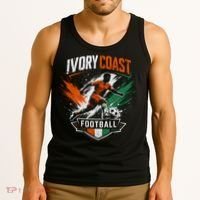 Ivory Coast Football Player Team Soccer Fan Tank Top thumb 3
