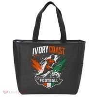 Ivory Coast Football Player Team Soccer Fan Tote Bag thumb 0