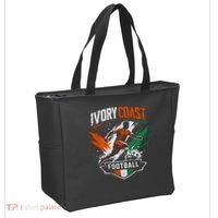 Ivory Coast Football Player Team Soccer Fan Tote Bag thumb 2