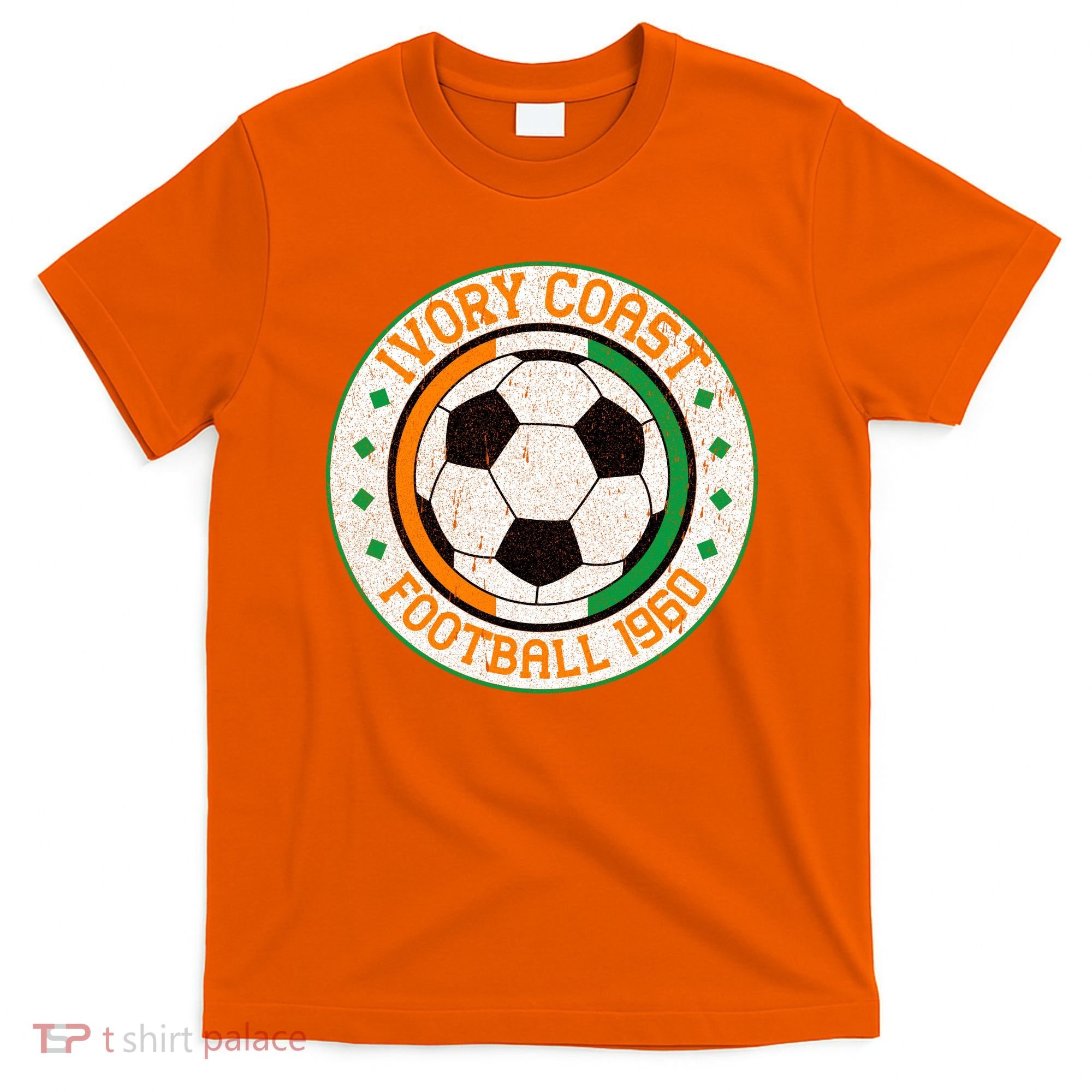 Ivory Coast Football 1960 Vintage Soccer T-Shirt