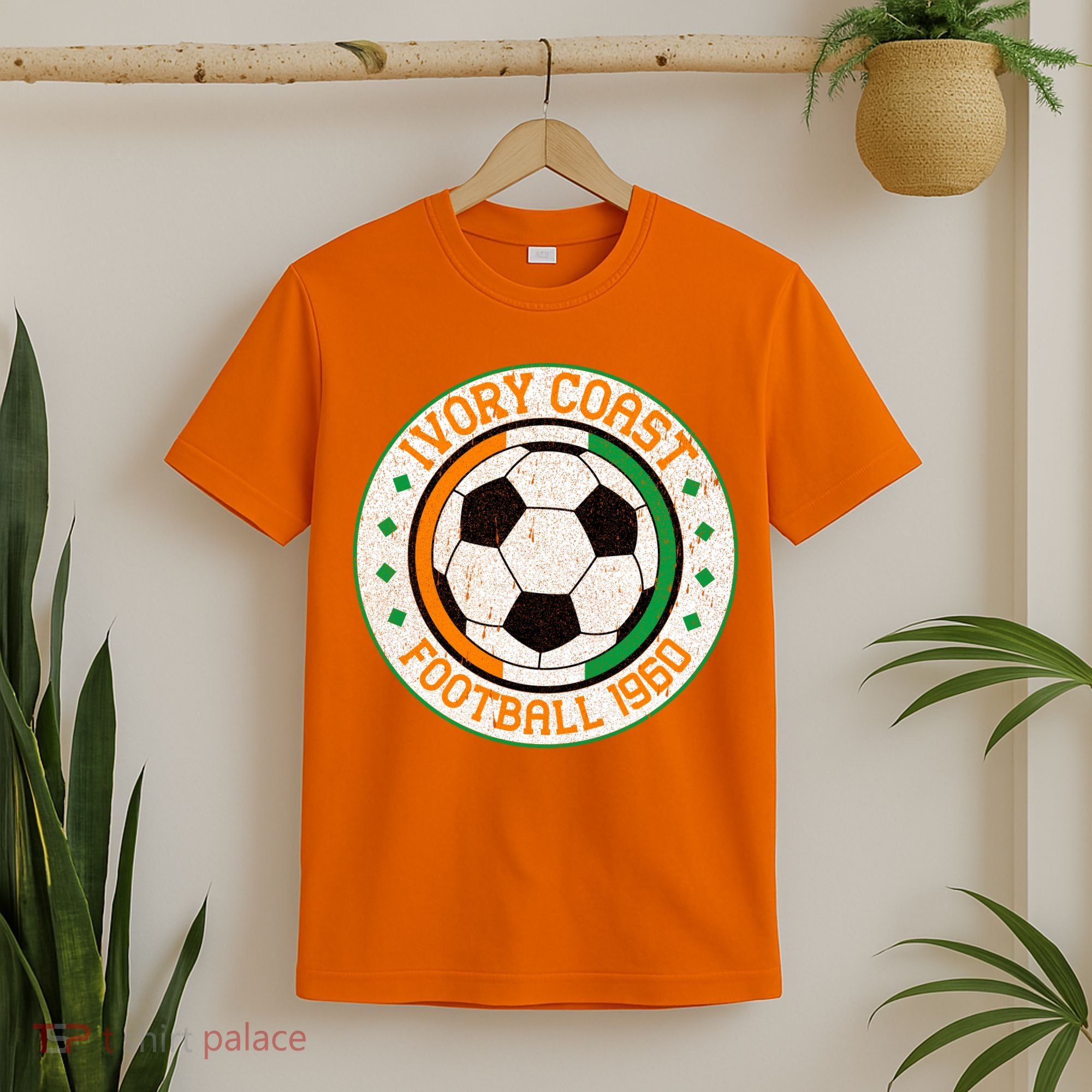 Ivory Coast Football 1960 Vintage Soccer T-Shirt