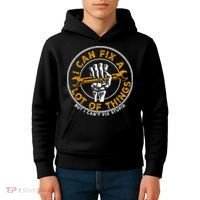 I Can Fix A Lot Of Things But I Can't Fix Stupid Kids Hoodie thumb 4
