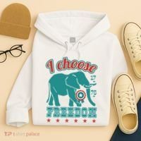 I Choose Freedom Republican Political Hoodie thumb 4