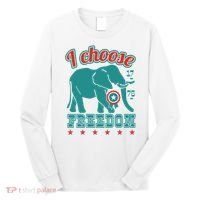 I Choose Freedom Republican Political Long Sleeve Shirt thumb 0