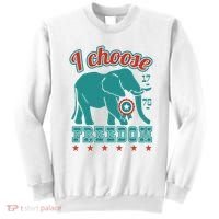 I Choose Freedom Republican Political Sweatshirt thumb 0