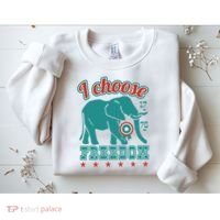I Choose Freedom Republican Political Sweatshirt thumb 2