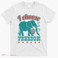 I Choose Freedom Republican Political T-Shirt thumb 0