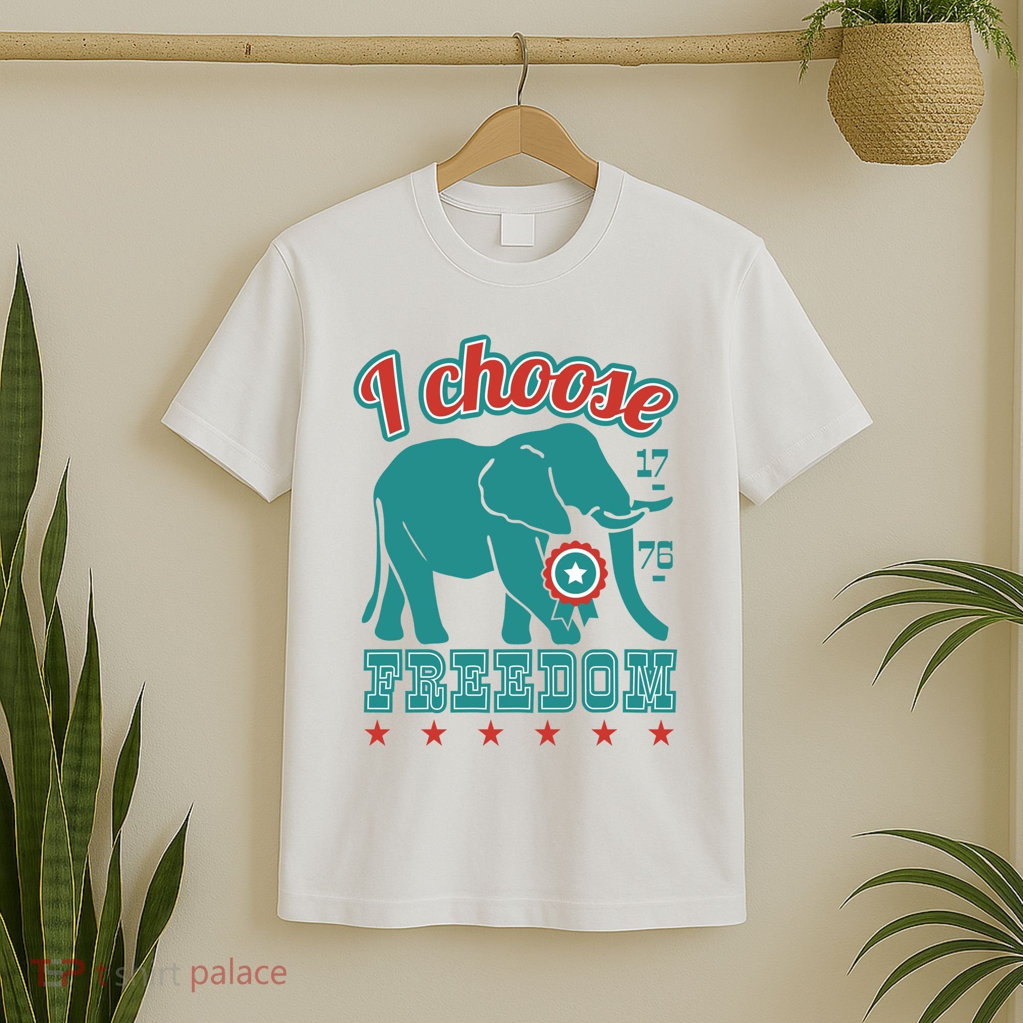 I Choose Freedom Republican Political T-Shirt