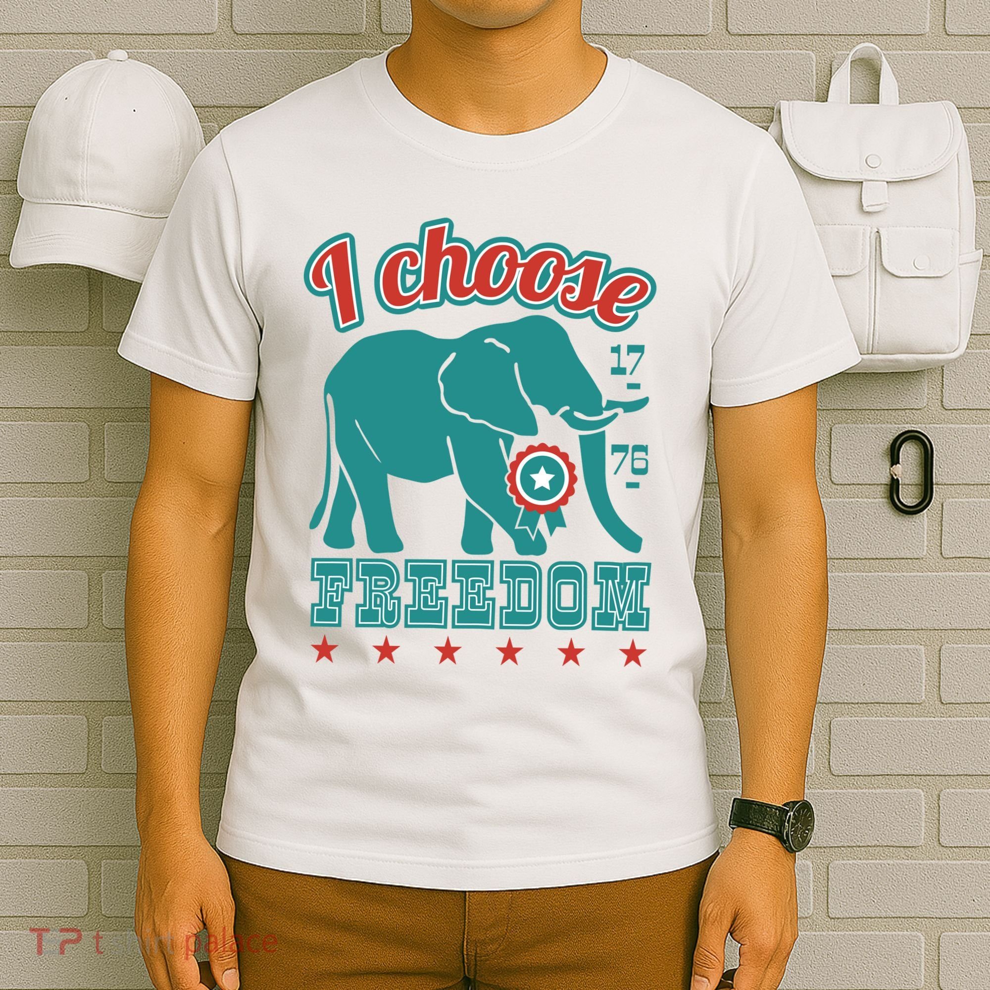 I Choose Freedom Republican Political T-Shirt