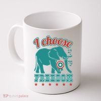 I Choose Freedom Republican Political Coffee Mug thumb 0