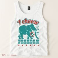 I Choose Freedom Republican Political Tank Top thumb 2