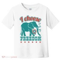 I Choose Freedom Republican Political Toddler T-Shirt thumb 0