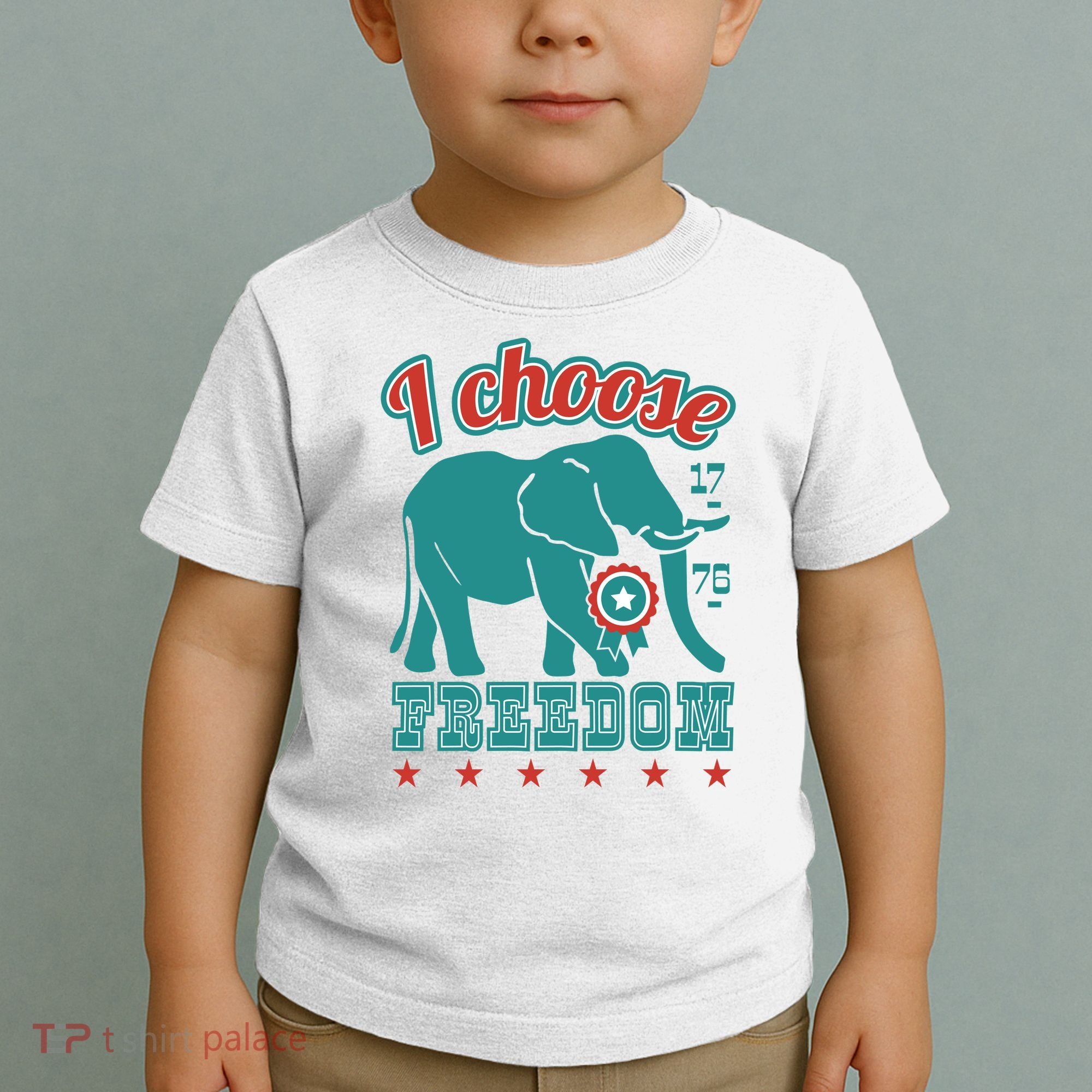I Choose Freedom Republican Political Toddler T-Shirt