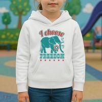 I Choose Freedom Republican Political Kids Hoodie thumb 3