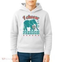 I Choose Freedom Republican Political Kids Hoodie thumb 4