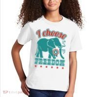 I Choose Freedom Republican Political Kids T-Shirt thumb 2