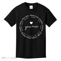 Inspiring Christian Faith Bible Quotes Kids T-Shirt thumb 0