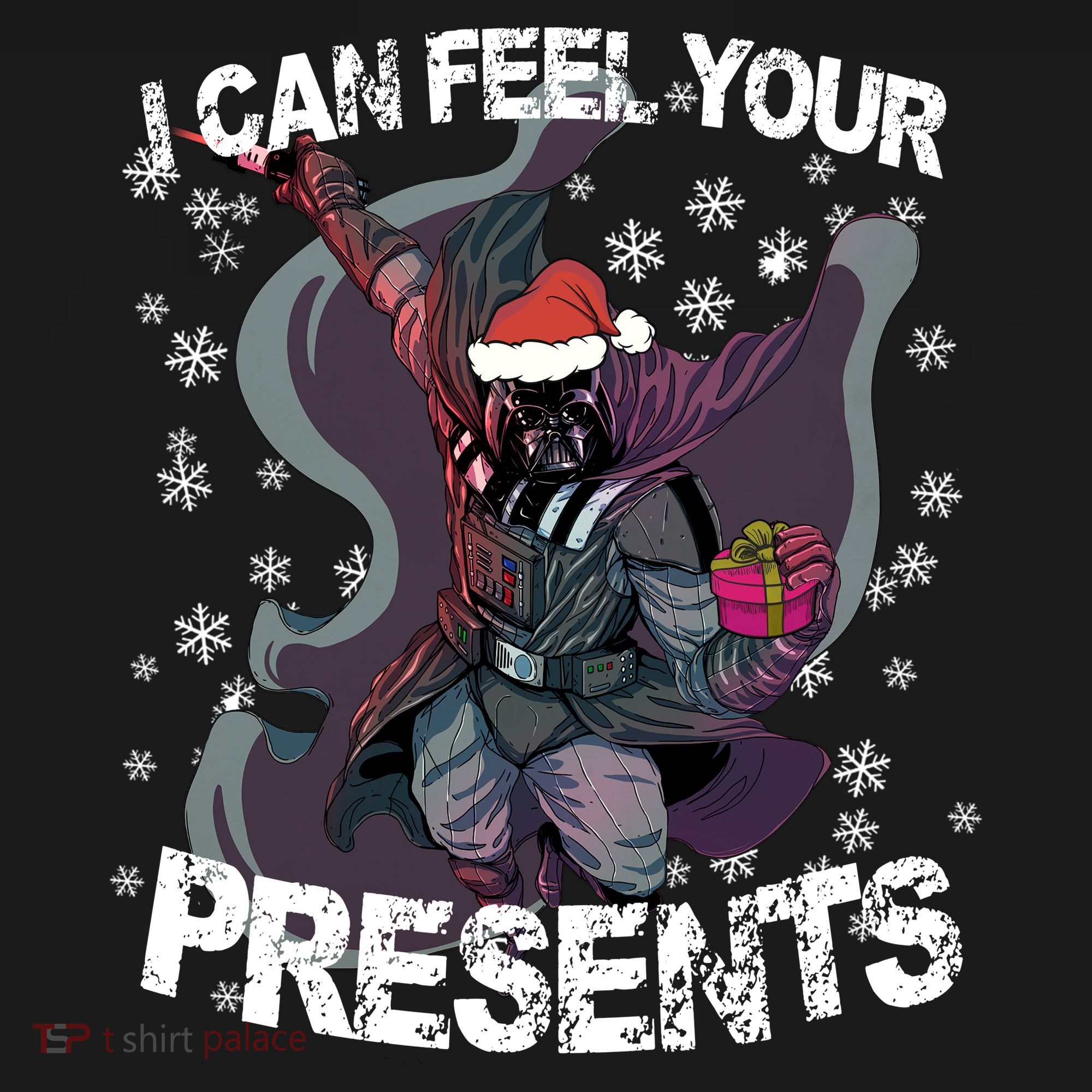 I Can Feel Your Presents Christmas Star Merry Wars Holiday Season Lover Women's Tank Top