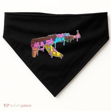 Ice Cream Gun AK47 USA-Made Doggie Bandana