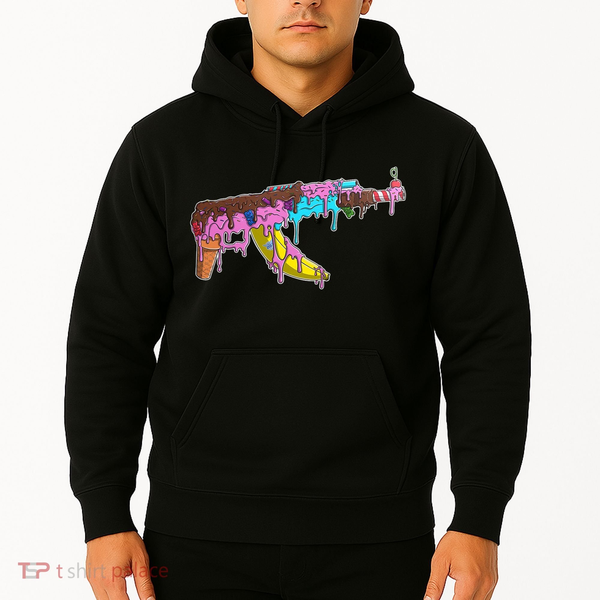 Ice Cream Gun AK47 Hoodie