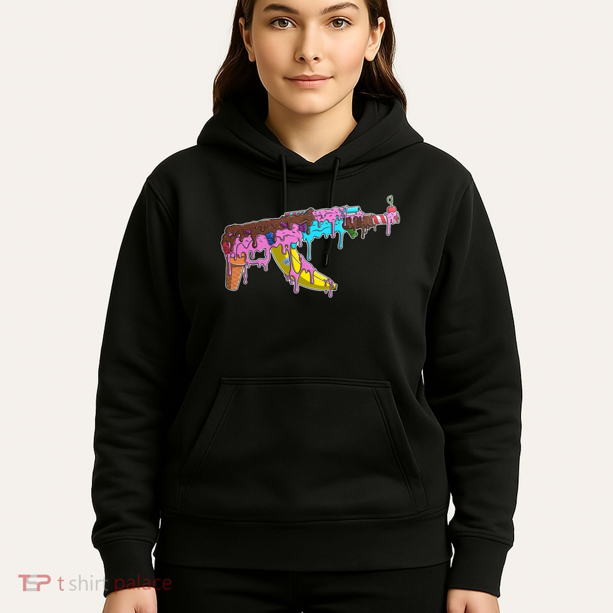Ice Cream Gun AK47 Hoodie