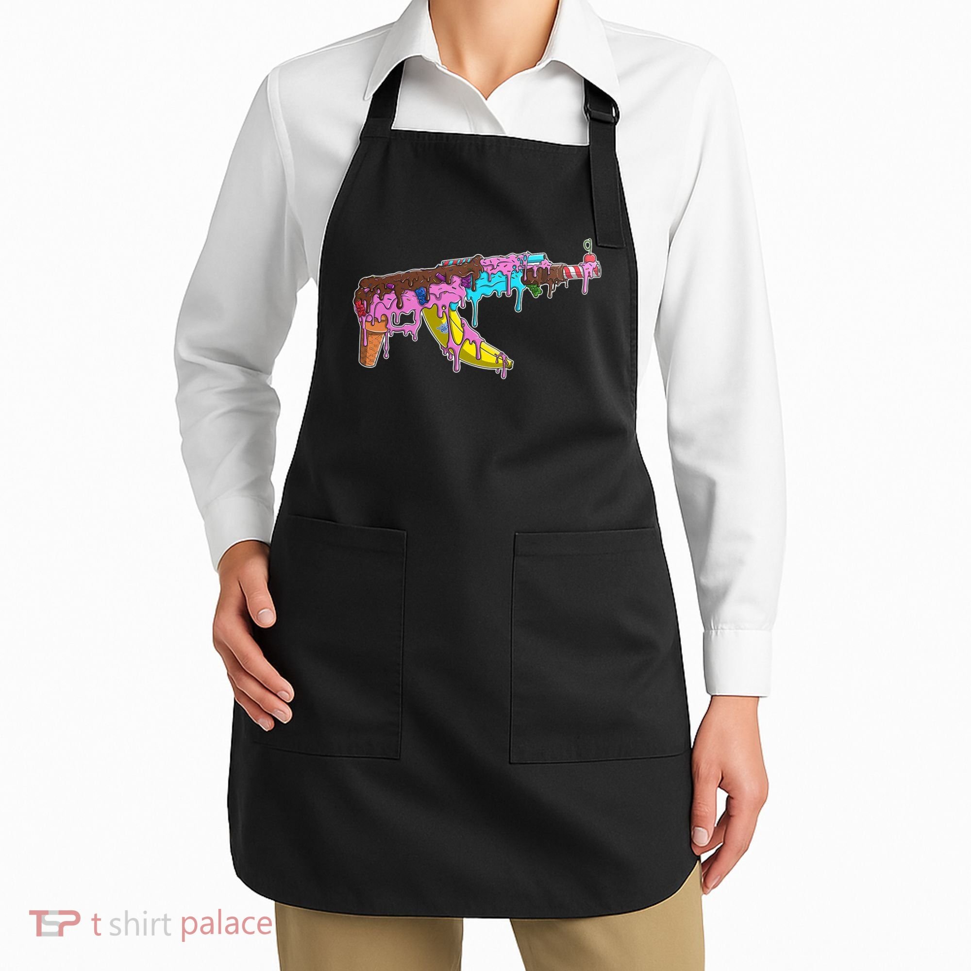 Ice Cream Gun AK47 Apron