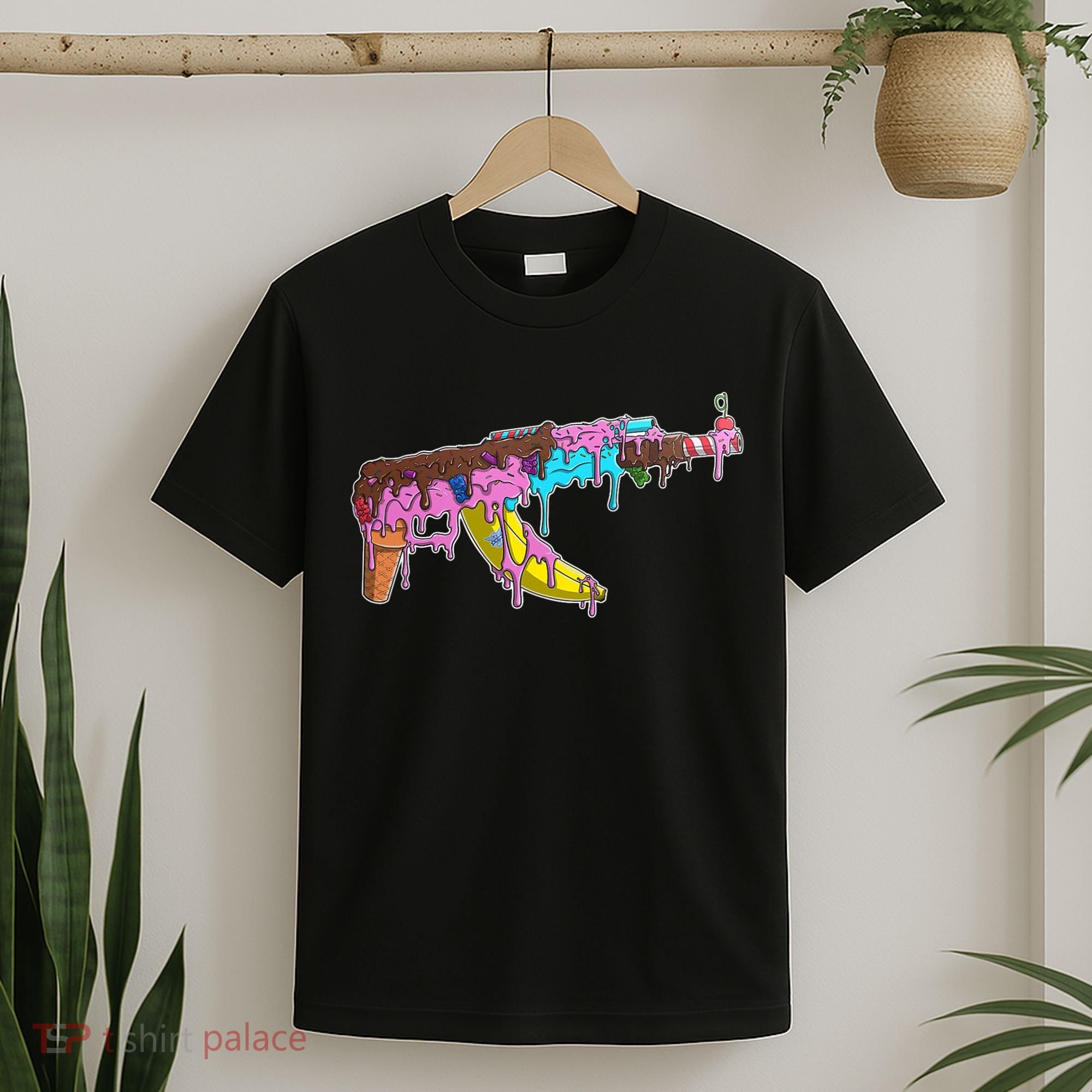 Ice Cream Gun AK47 T-Shirt