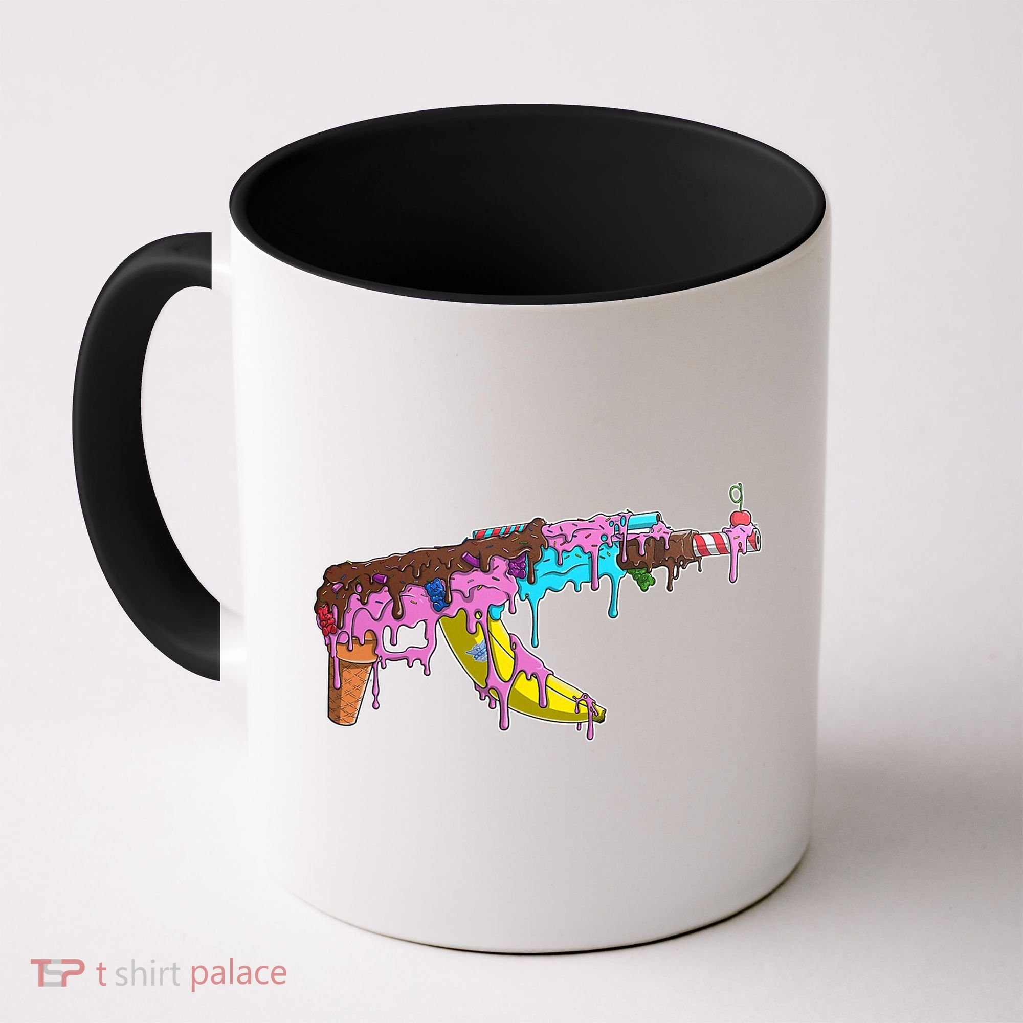 Ice Cream Gun AK47 Coffee Mug