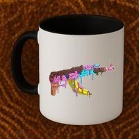 Ice Cream Gun AK47 Coffee Mug thumb 2
