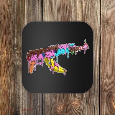 Ice Cream Gun AK47 Coaster