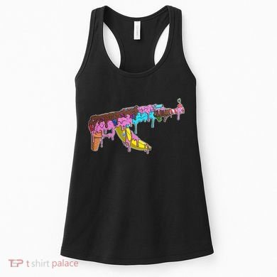 Ice Cream Gun AK47 Women's Tank Top