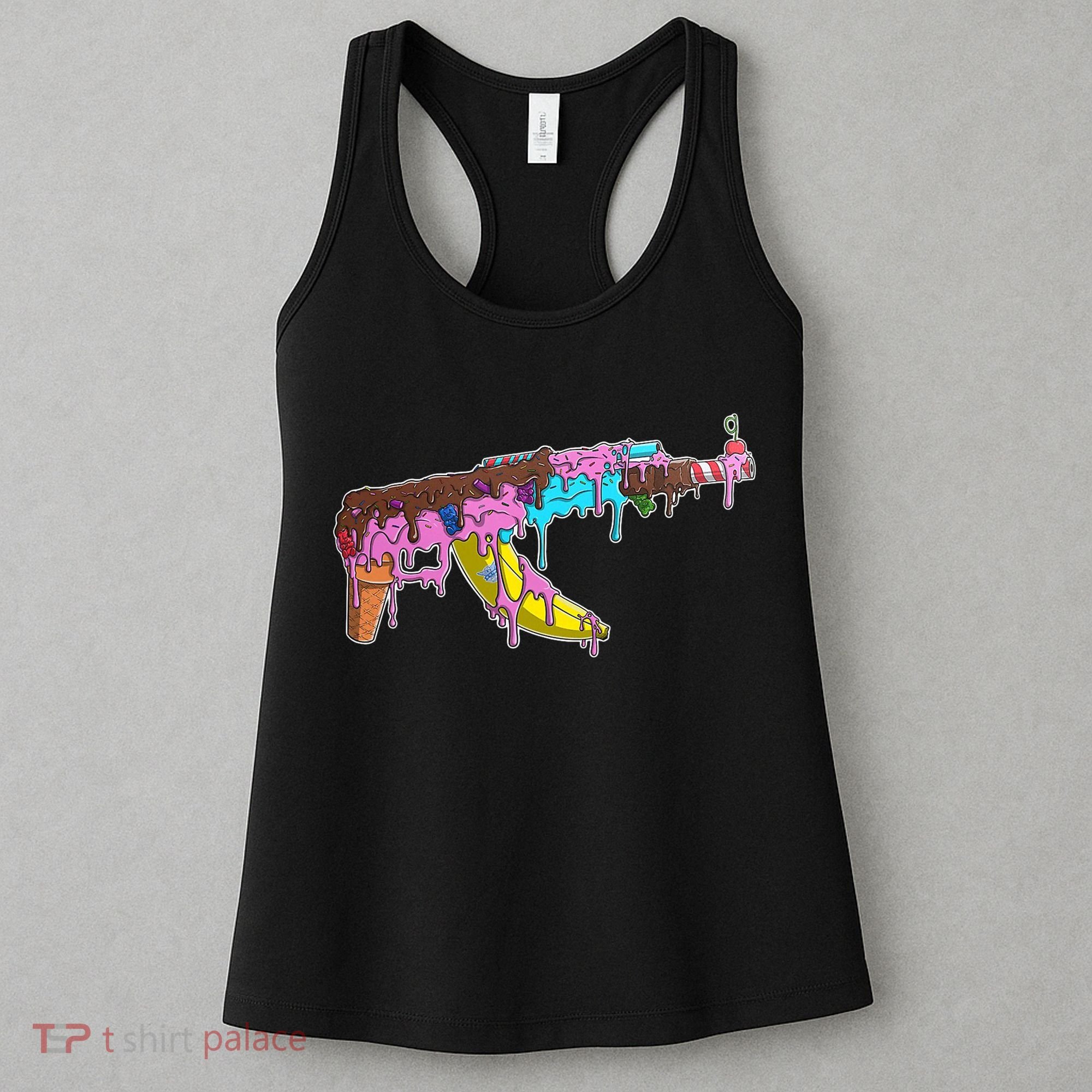 Ice Cream Gun AK47 Women's Tank Top