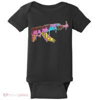 Ice Cream Gun AK47 Baby Bodysuit thumb 0
