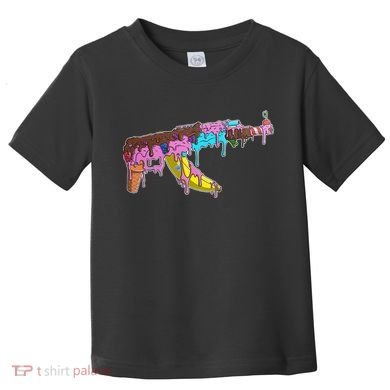 Ice Cream Gun AK47 Toddler T-Shirt