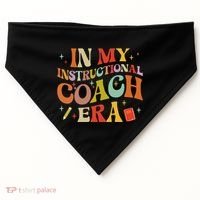Instructional Coach Gift For Academic Specialist USA-Made Doggie Bandana thumb 0