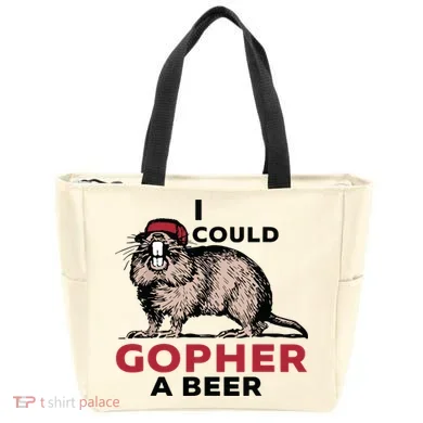 I Could Gopher A Beer Tote Bag